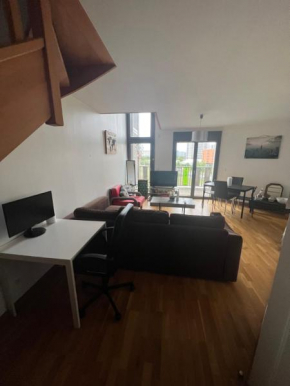 Duplex avec vue sur la Tour Eiffel